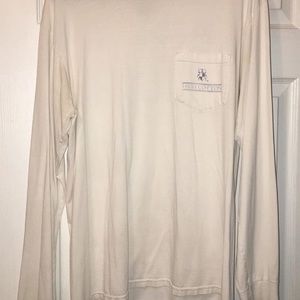 white long sleeve shirt